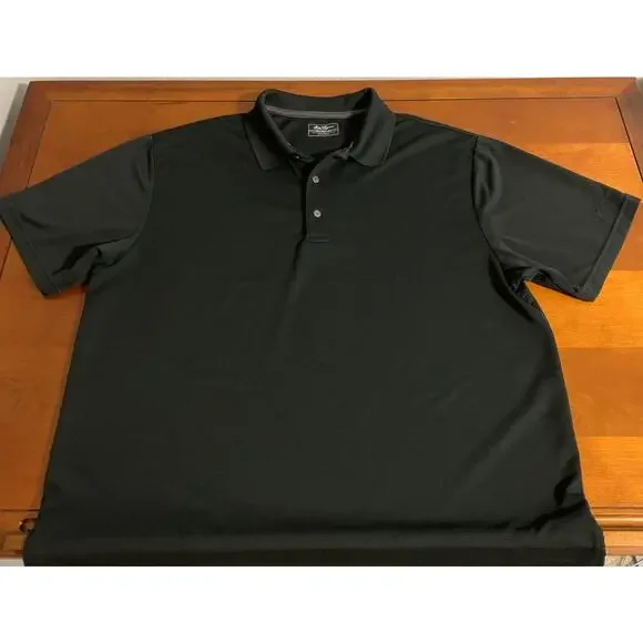 Ben Hogan Men's Performance Easy Care Solid Short Sleeve Polo Shirt Size 2XL - Picture 2 of 9
